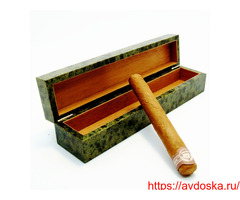 Футляр - Хьюмидор (Humidor) для сигар. Чистый Вердантит.
