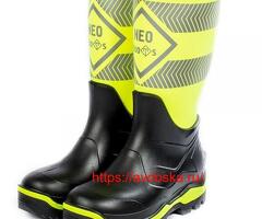 «NEO BOOTS» лайм Зимние специализированные сапоги в индустриальном стиле